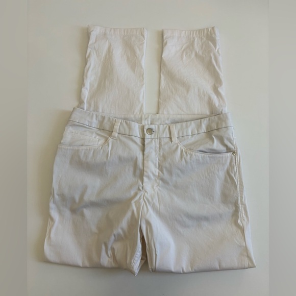 lululemon athletica Other - Lululemon Men ABC Slim Pant Size 32 White *see description